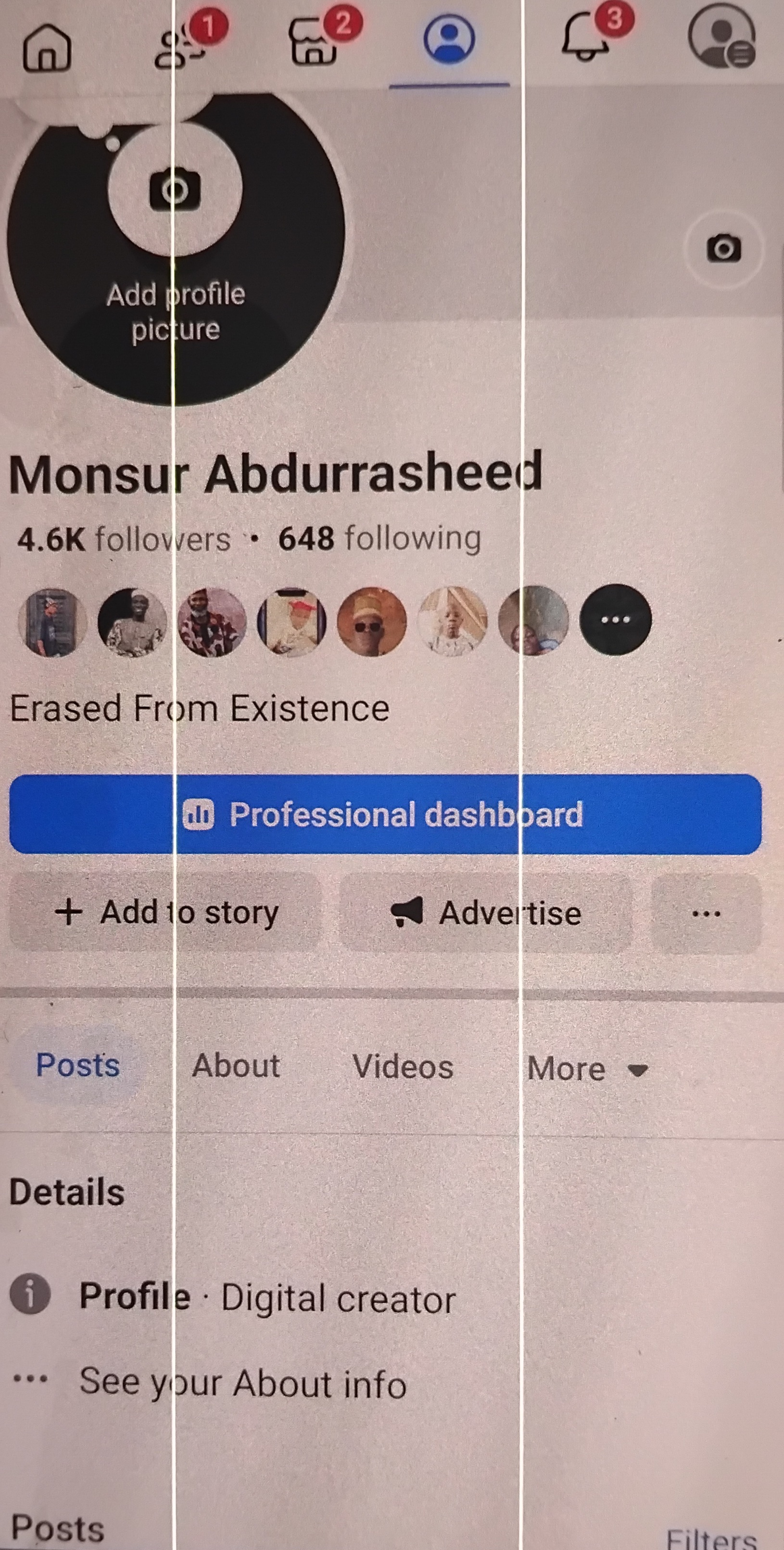8 year facebook with 4k followers 