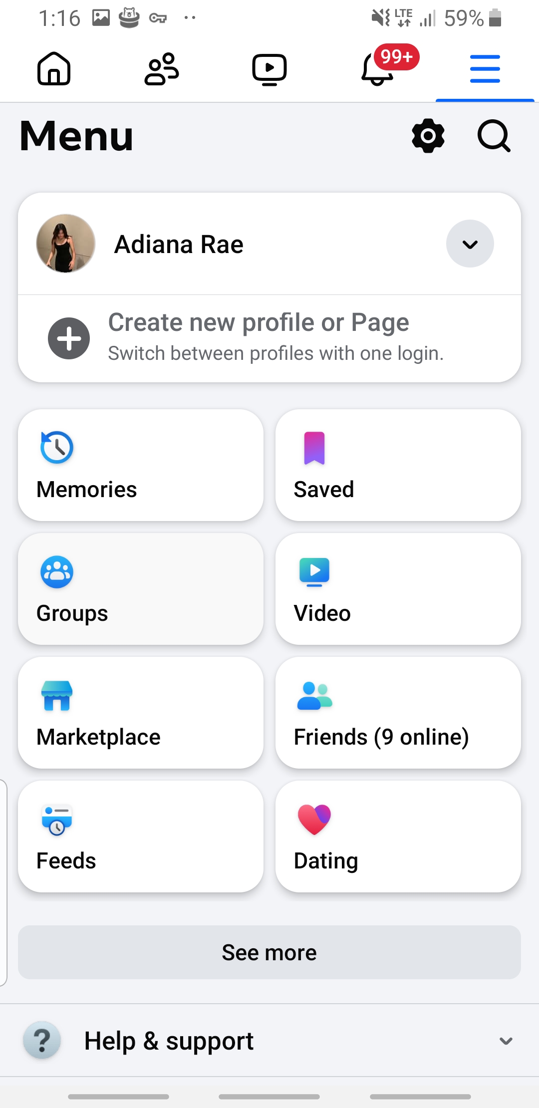 Philippine switch profiles fb with  Facebook dating 