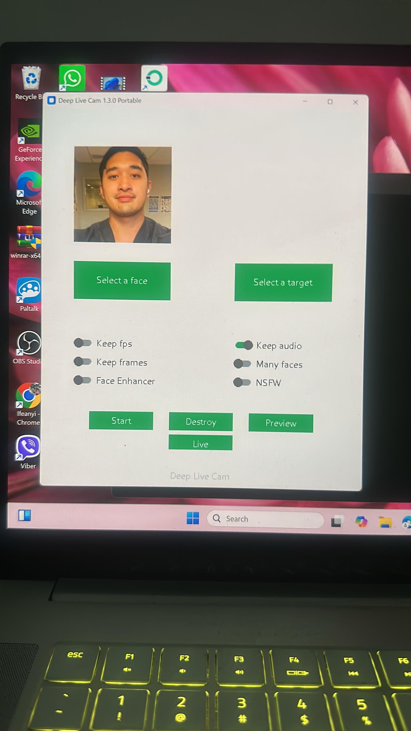 Upgraded video call tool for Laptops