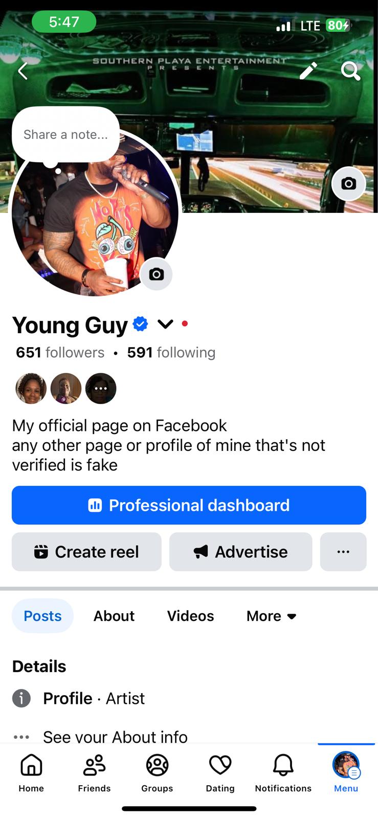 Active 16 years verified Facebook 